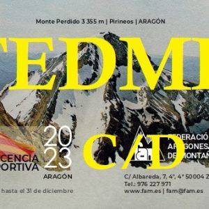 Licencia Federativa FEDME 2023 TIPOS C y D