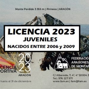 LICENCIA JUVENILES (OCTUBRE 2023)
